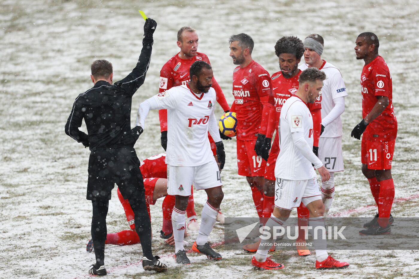 Russian Football Premier League. Lokomotiv vs. Spartak