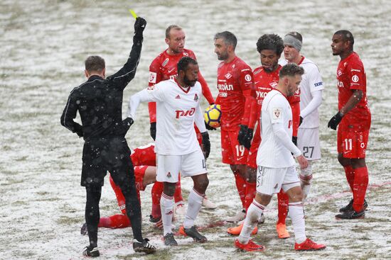Russian Football Premier League. Lokomotiv vs. Spartak