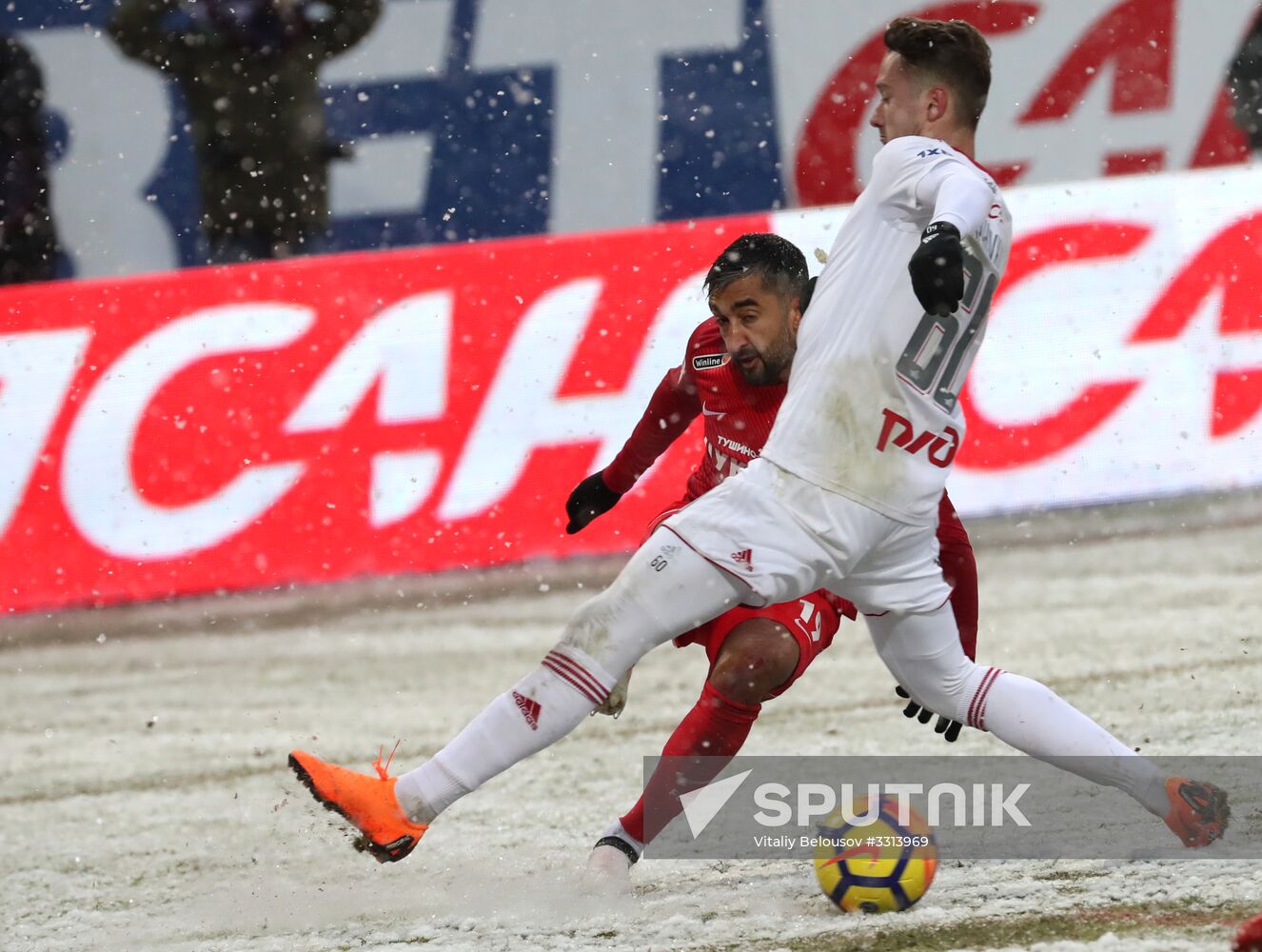 Russian Football Premier League. Lokomotiv vs. Spartak