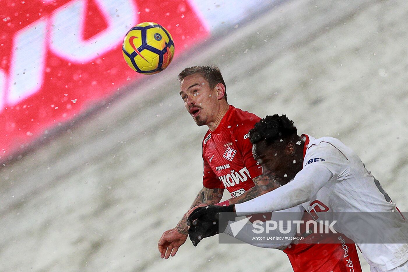 Russian Football Premier League. Lokomotiv vs. Spartak