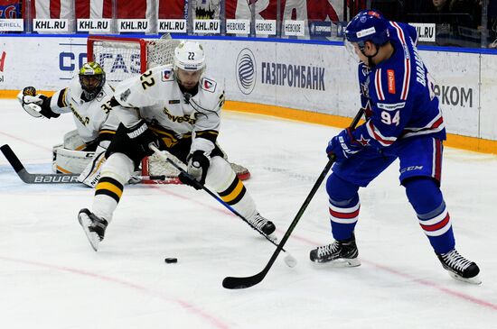 Kontinental Hockey League. SKA vs. Severstal