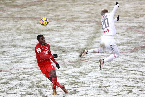 Russian Football Premier League. Lokomotiv vs. Spartak