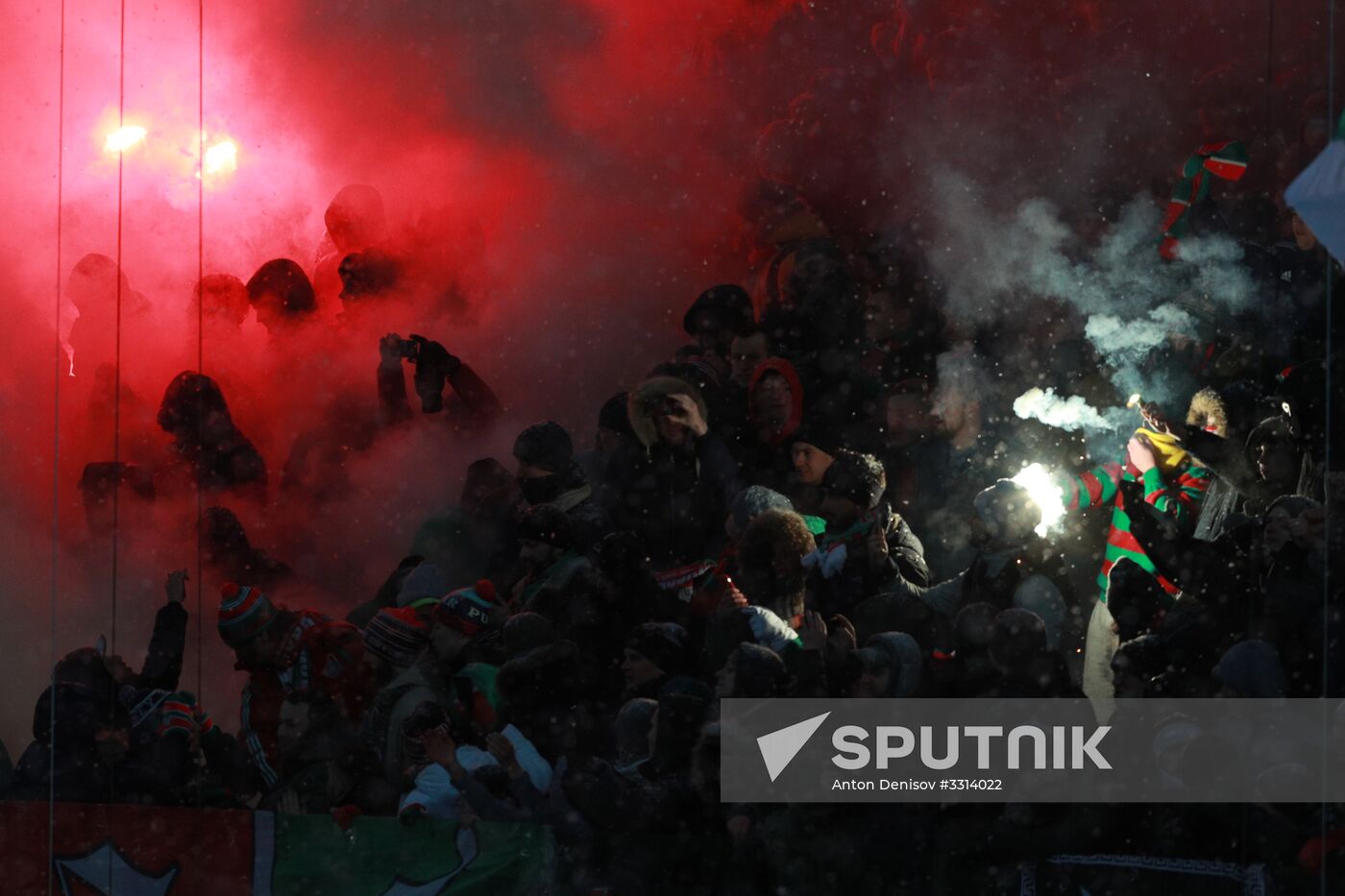 Russian Football Premier League. Lokomotiv vs. Spartak