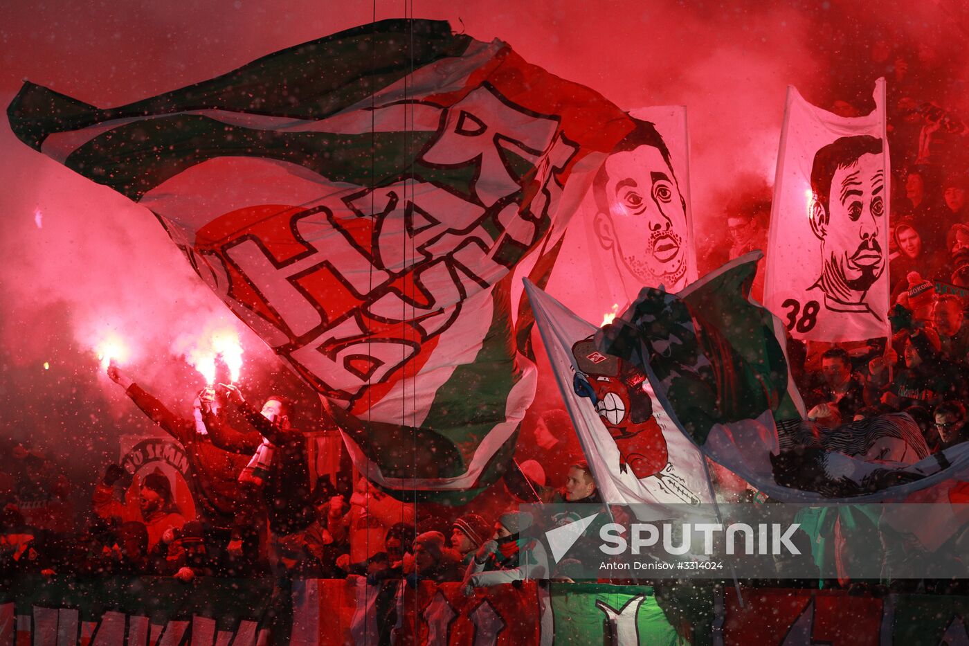 Russian Football Premier League. Lokomotiv vs. Spartak