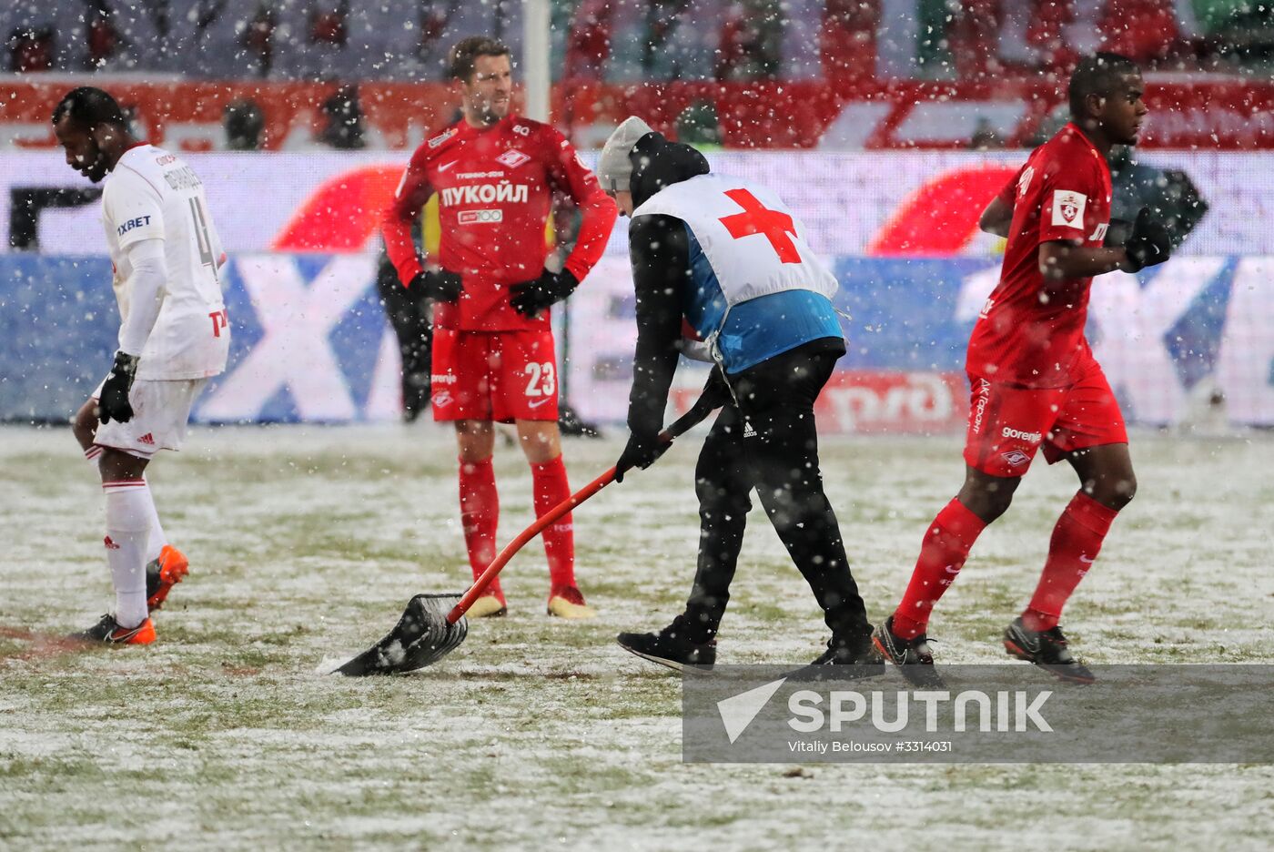 Russian Football Premier League. Lokomotiv vs. Spartak