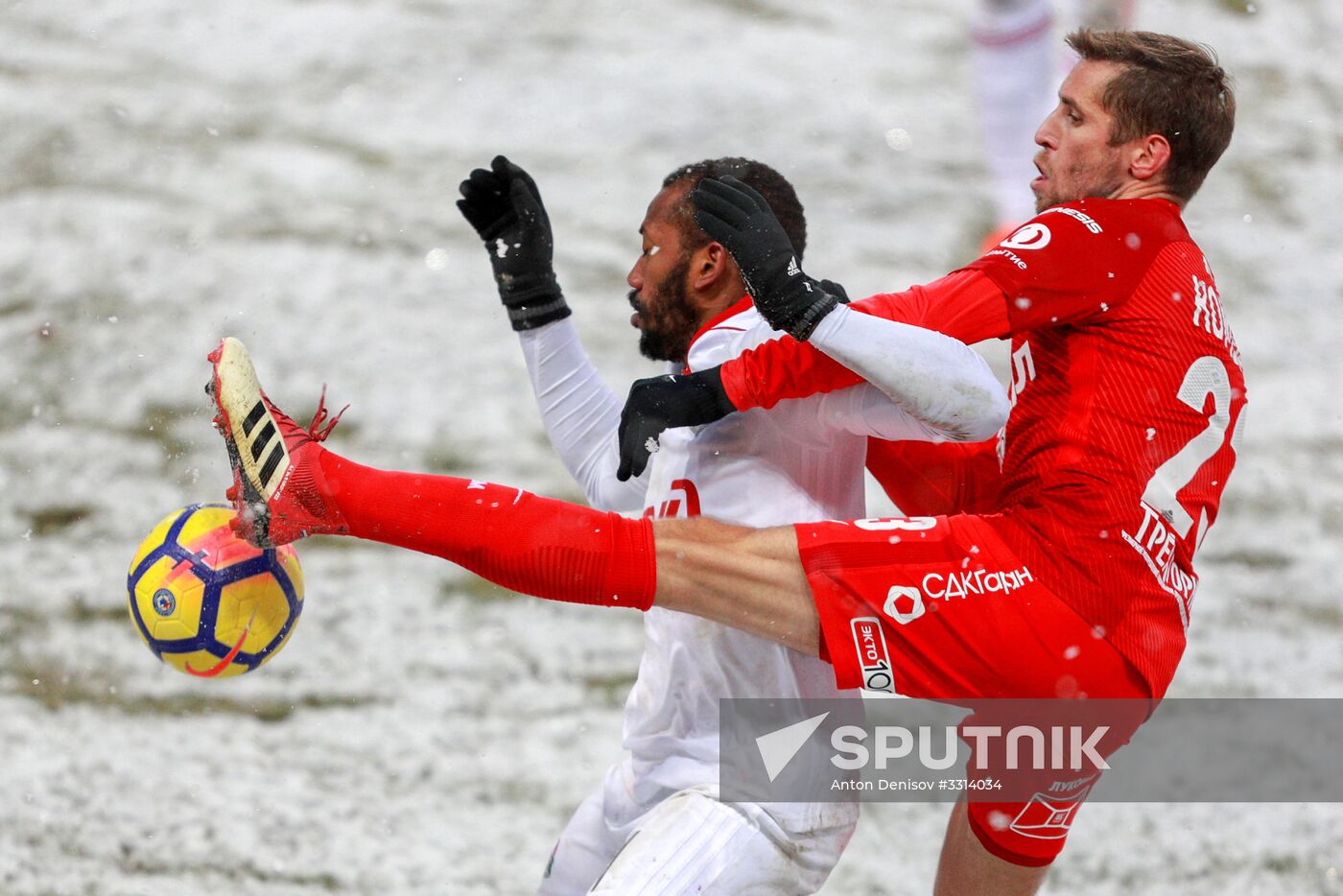 Russian Football Premier League. Lokomotiv vs. Spartak