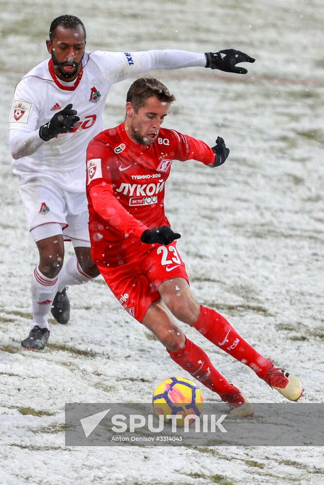 Russian Football Premier League. Lokomotiv vs. Spartak