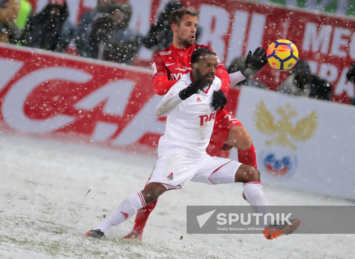 Russian Football Premier League. Lokomotiv vs. Spartak