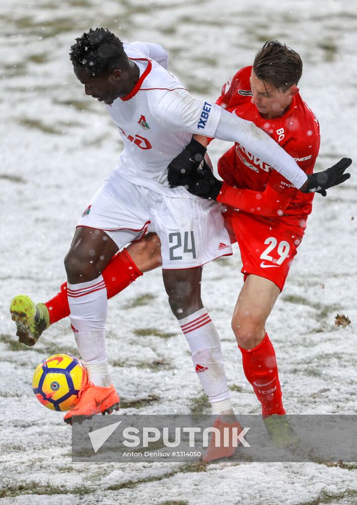 Russian Football Premier League. Lokomotiv vs. Spartak
