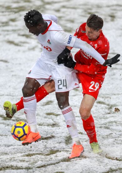 Russian Football Premier League. Lokomotiv vs. Spartak