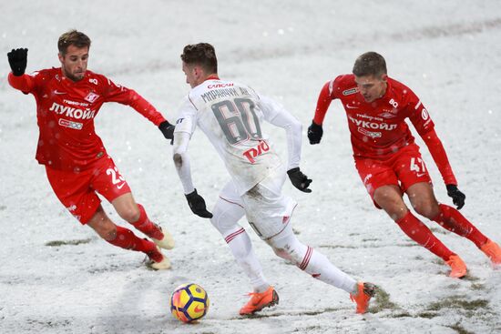 Russian Football Premier League. Lokomotiv vs. Spartak