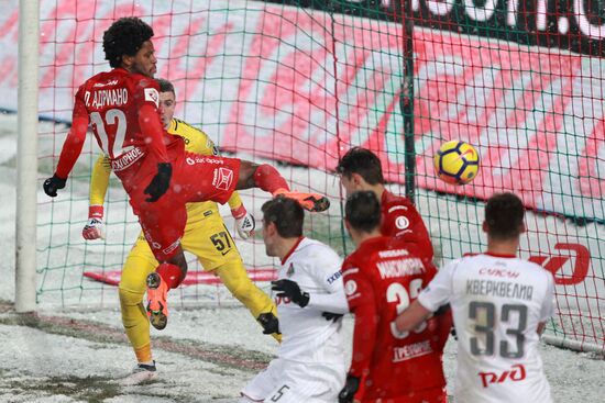 Russian Football Premier League. Lokomotiv vs. Spartak