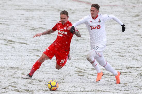Russian Football Premier League. Lokomotiv vs. Spartak