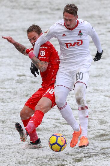 Russian Football Premier League. Lokomotiv vs. Spartak