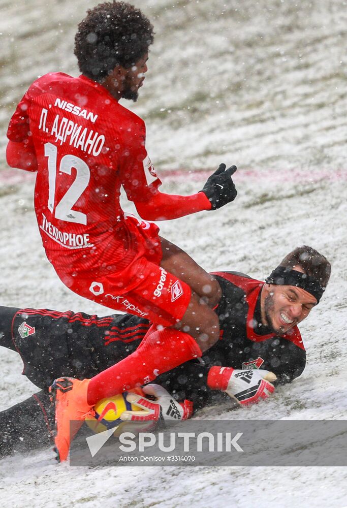 Russian Football Premier League. Lokomotiv vs. Spartak
