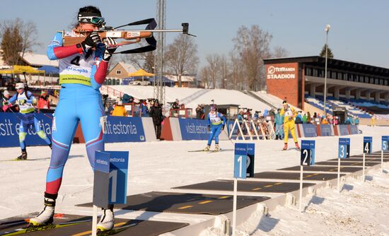 2018 Biathlon Youth and Junior World Championships. Pursuit. Youth women