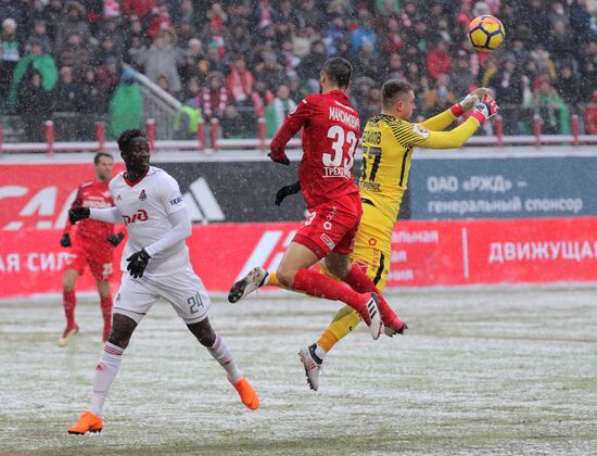 Russian Football Premier League. Lokomotiv vs. Spartak