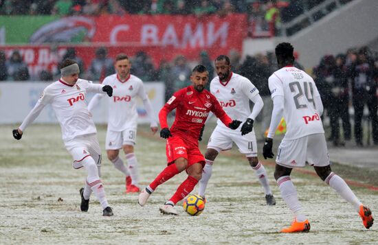Russian Football Premier League. Lokomotiv vs. Spartak