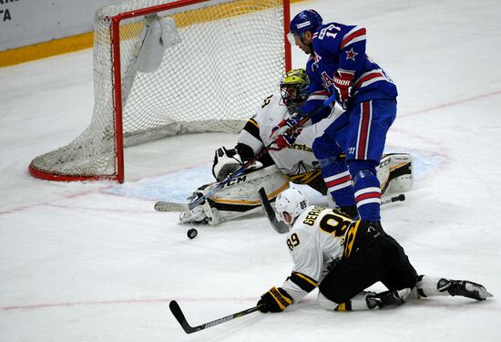 Kontinental Hockey League. SKA vs. Severstal