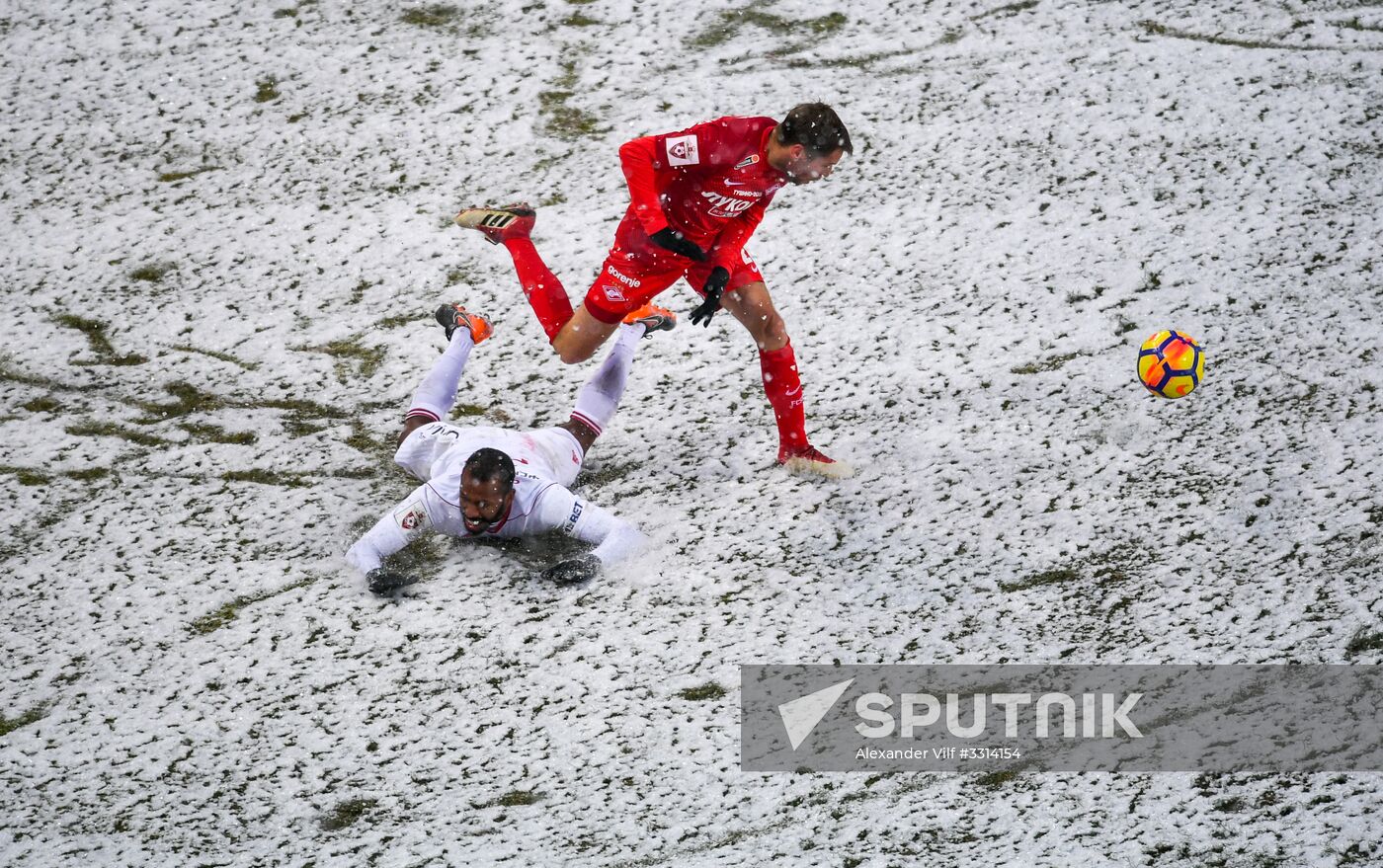 Russian Football Premier League. Lokomotiv vs. Spartak