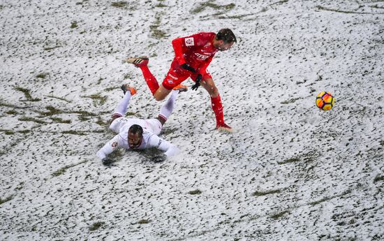 Russian Football Premier League. Lokomotiv vs. Spartak