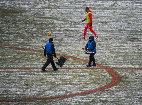 Russian Football Premier League. Lokomotiv vs. Spartak