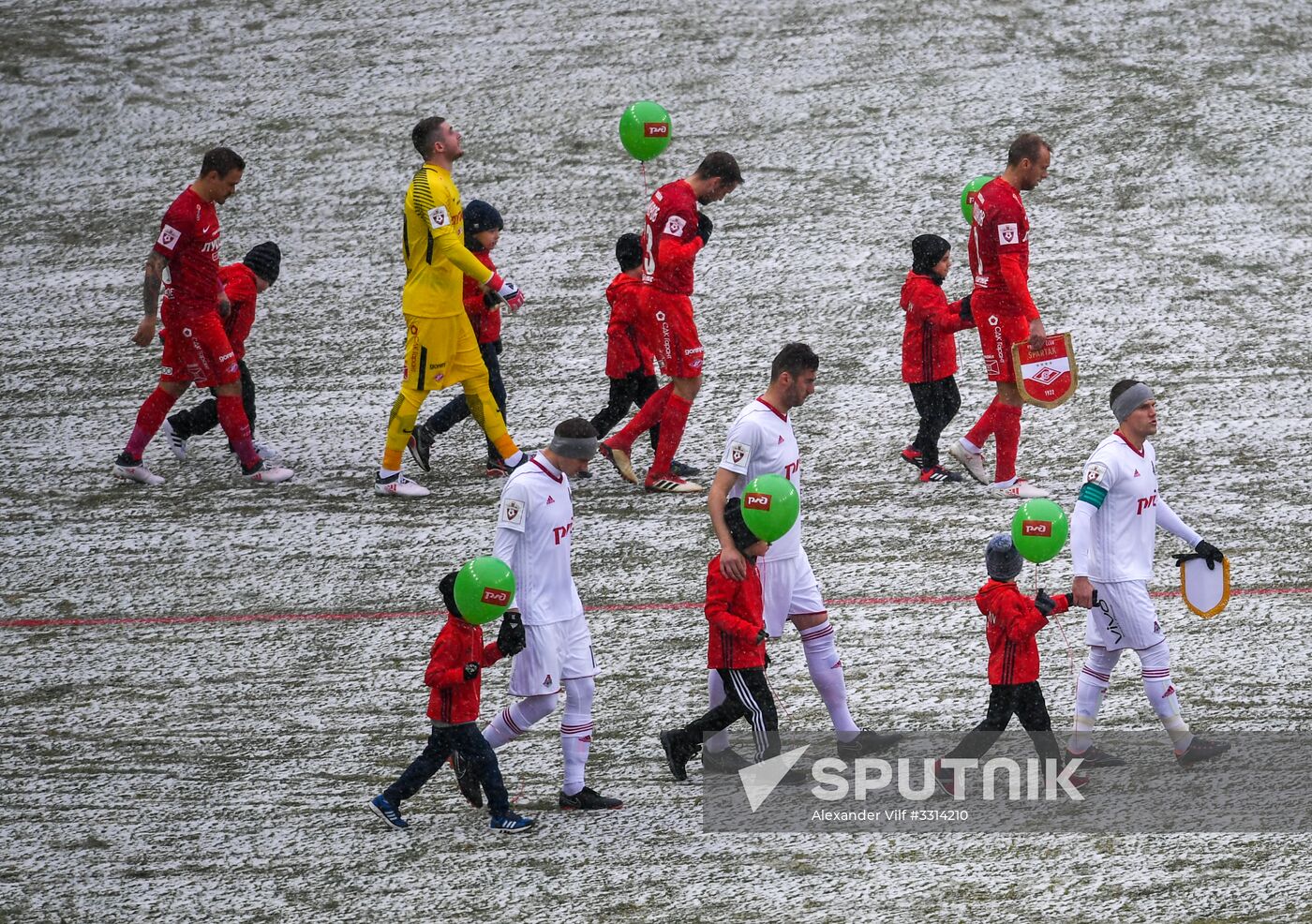Russian Football Premier League. Lokomotiv vs. Spartak