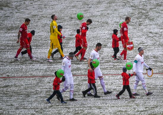 Russian Football Premier League. Lokomotiv vs. Spartak