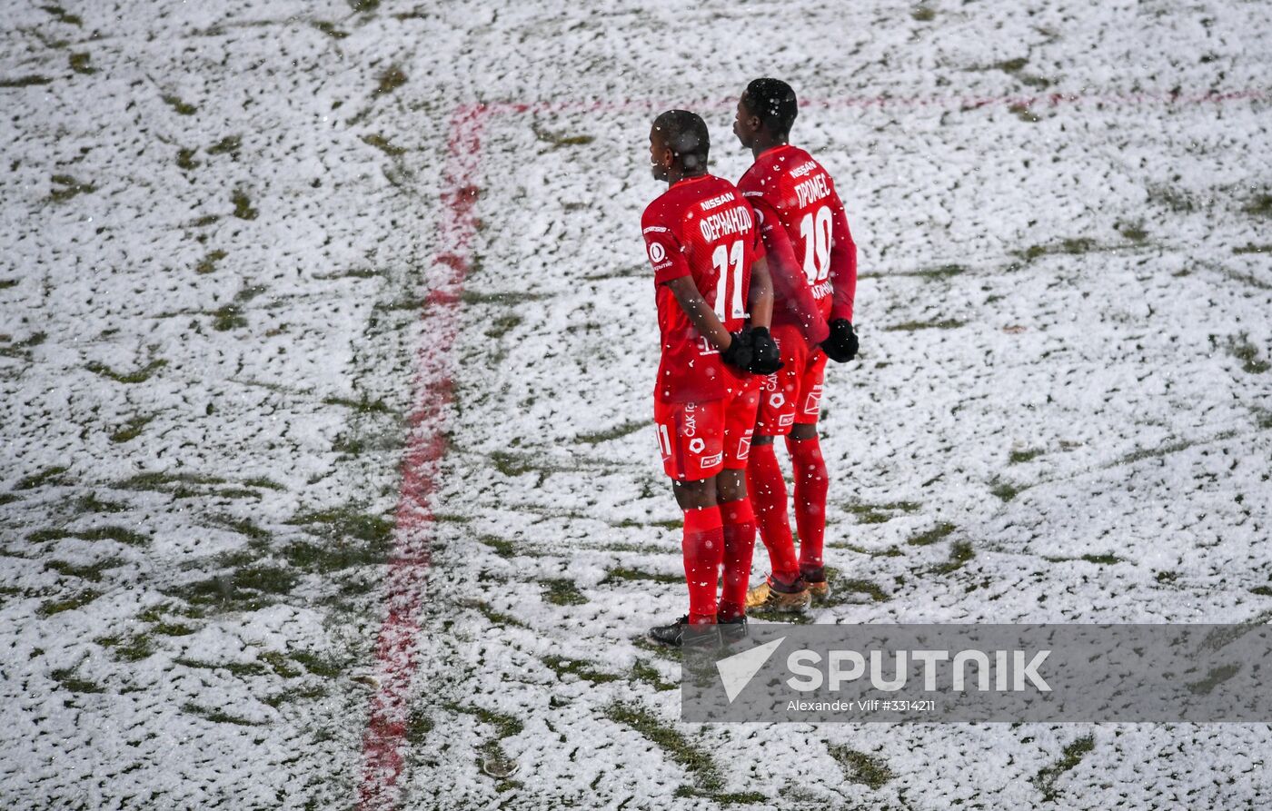 Russian Football Premier League. Lokomotiv vs. Spartak