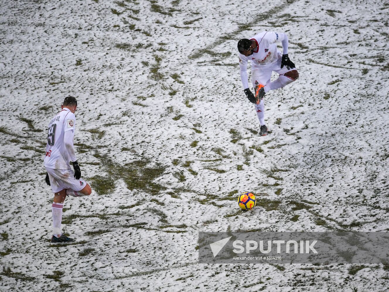 Russian Football Premier League. Lokomotiv vs. Spartak