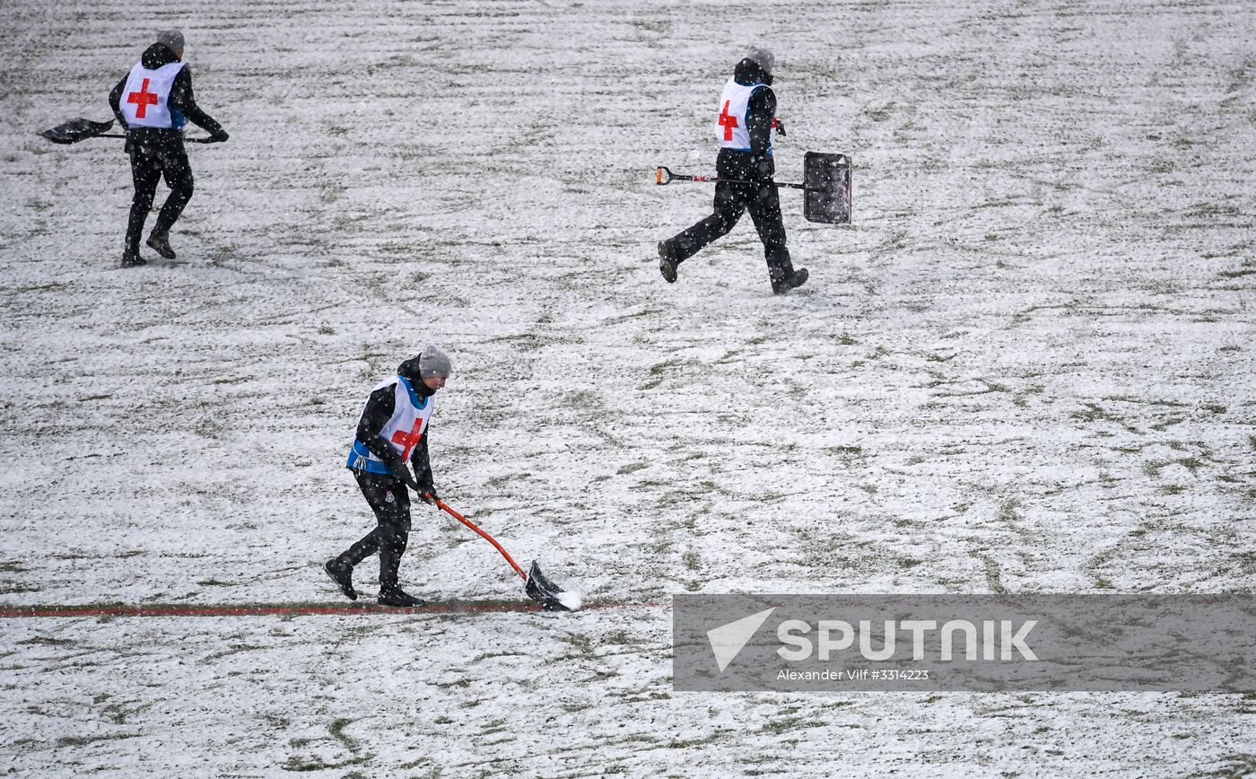 Russian Football Premier League. Lokomotiv vs. Spartak