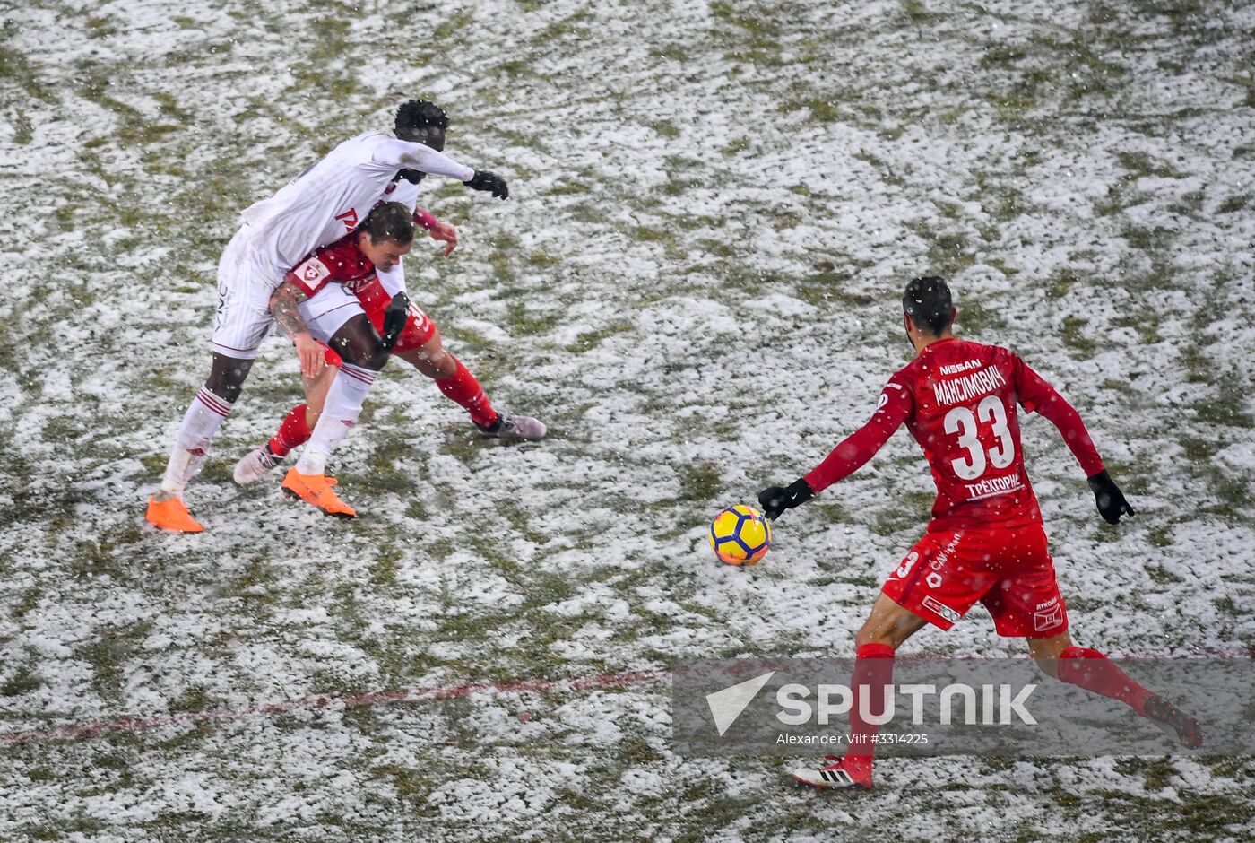Russian Football Premier League. Lokomotiv vs. Spartak