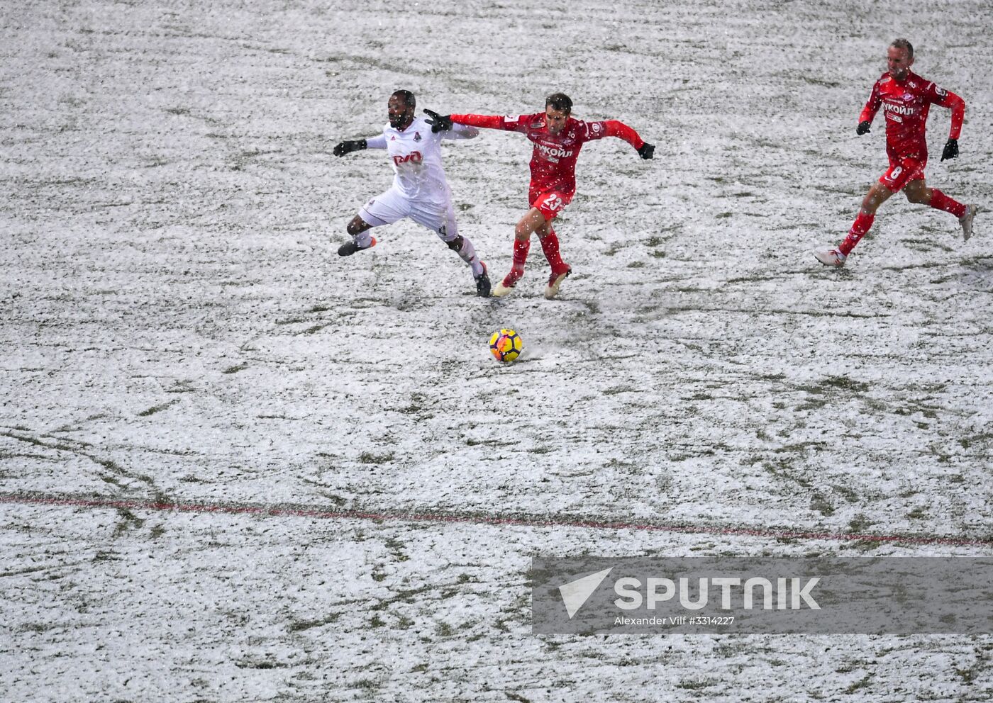 Russian Football Premier League. Lokomotiv vs. Spartak