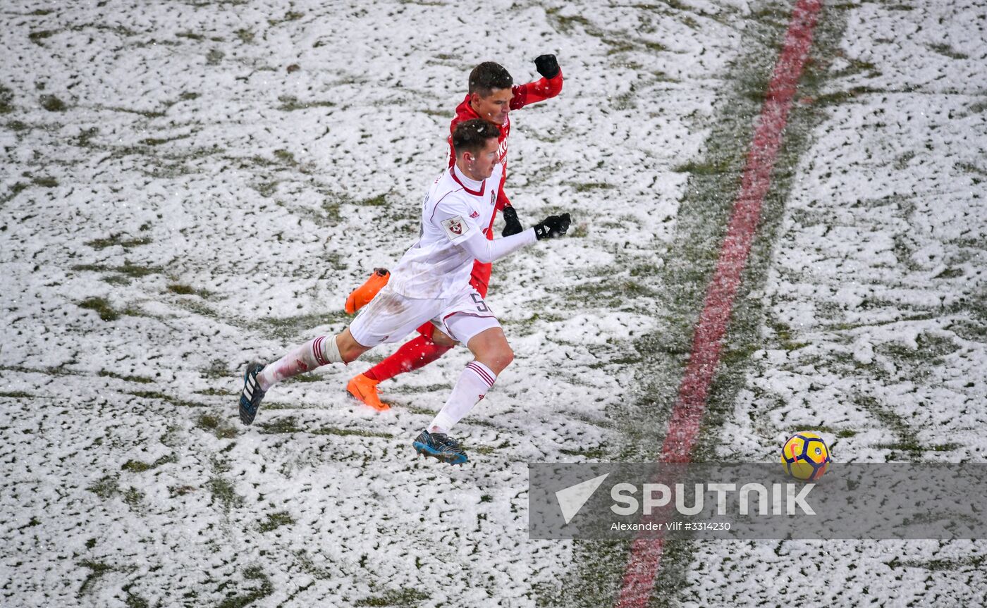 Russian Football Premier League. Lokomotiv vs. Spartak