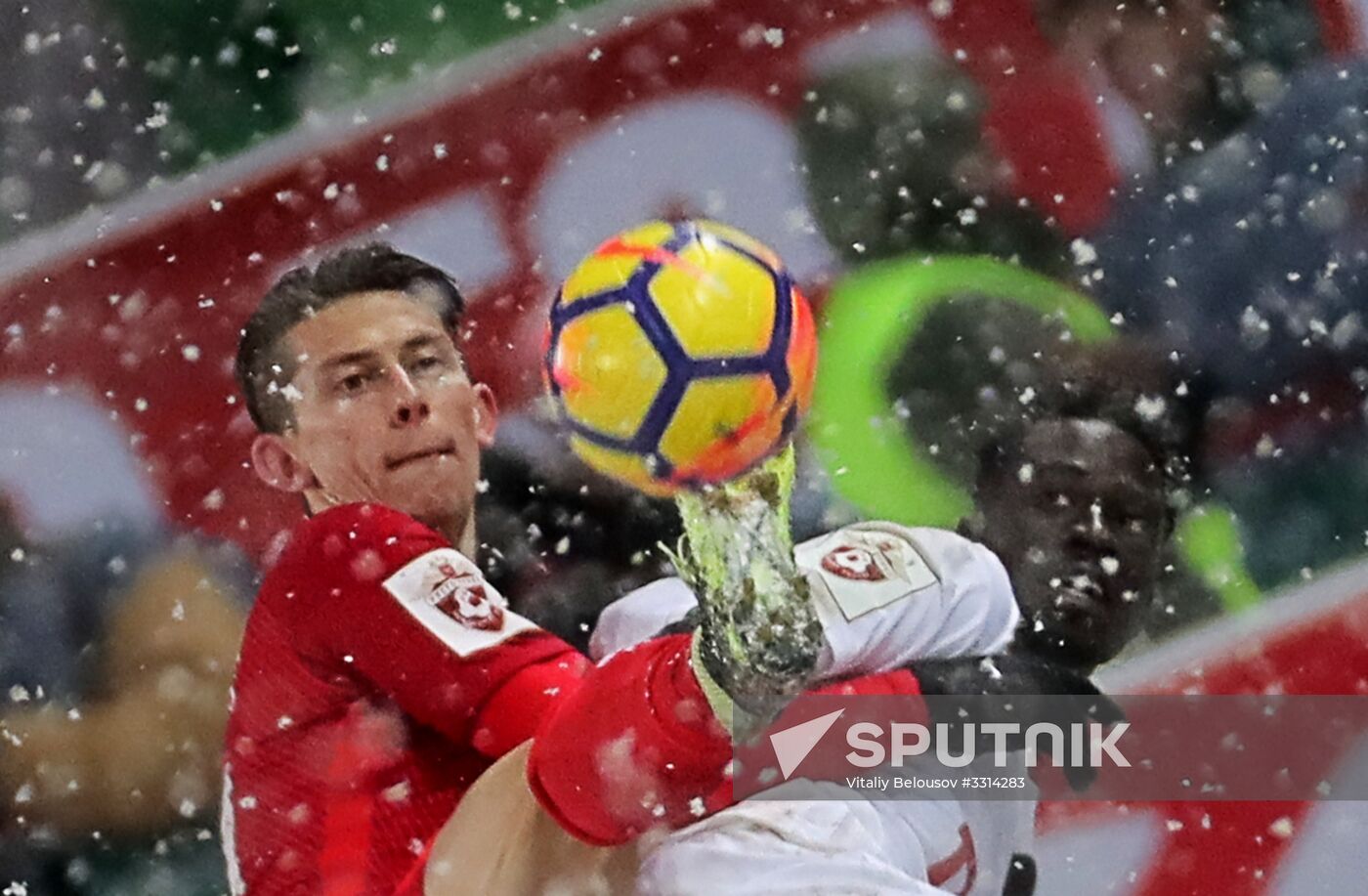 Russian Football Premier League. Lokomotiv vs. Spartak