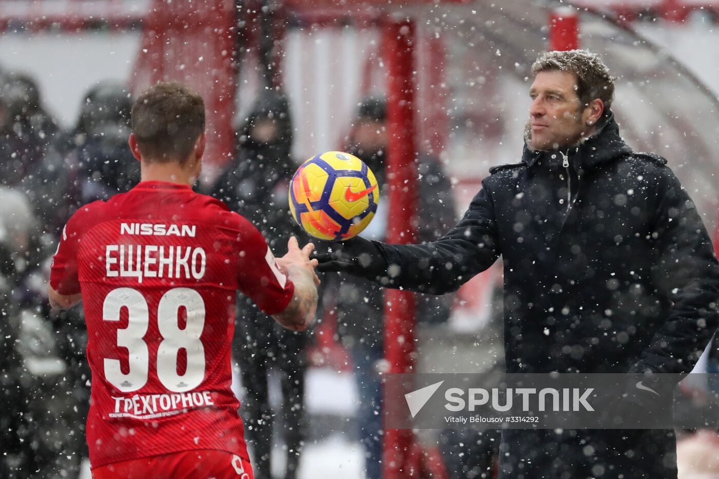 Russian Football Premier League. Lokomotiv vs. Spartak