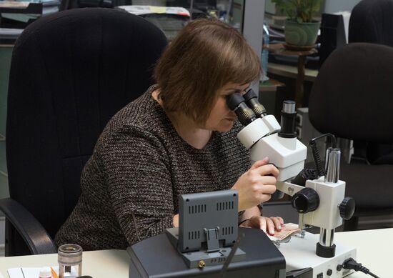 Destruction of old notes in Bank of Russia