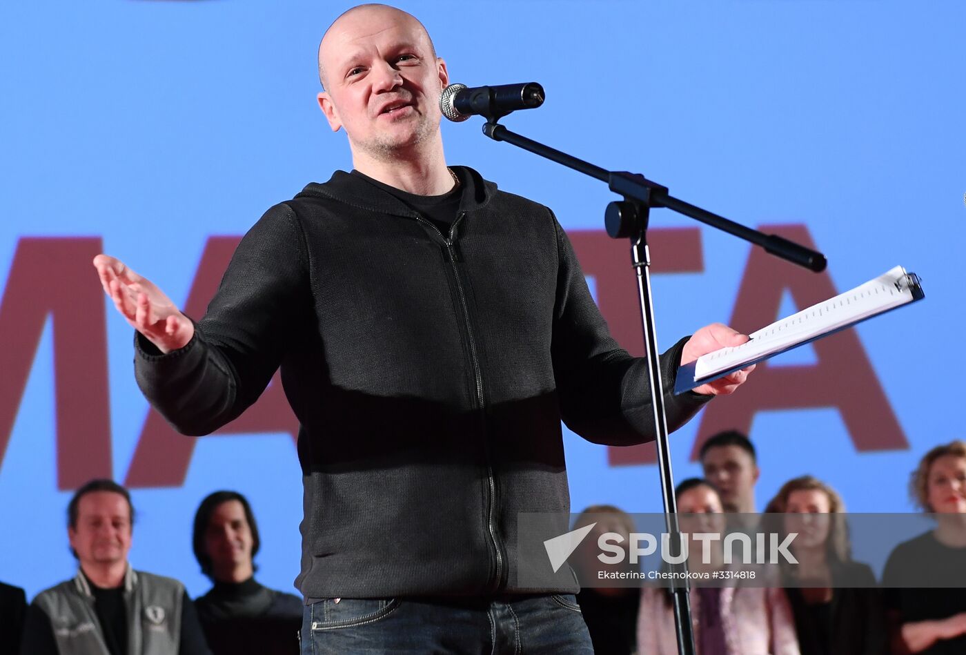 Movie Hello There, Oksana Sokolova debuts in Moscow