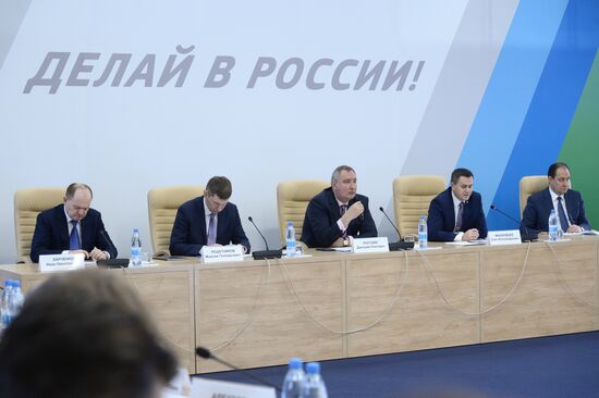 Russian Deputy Prime Minister Dmitry Rogozin visits Perm
