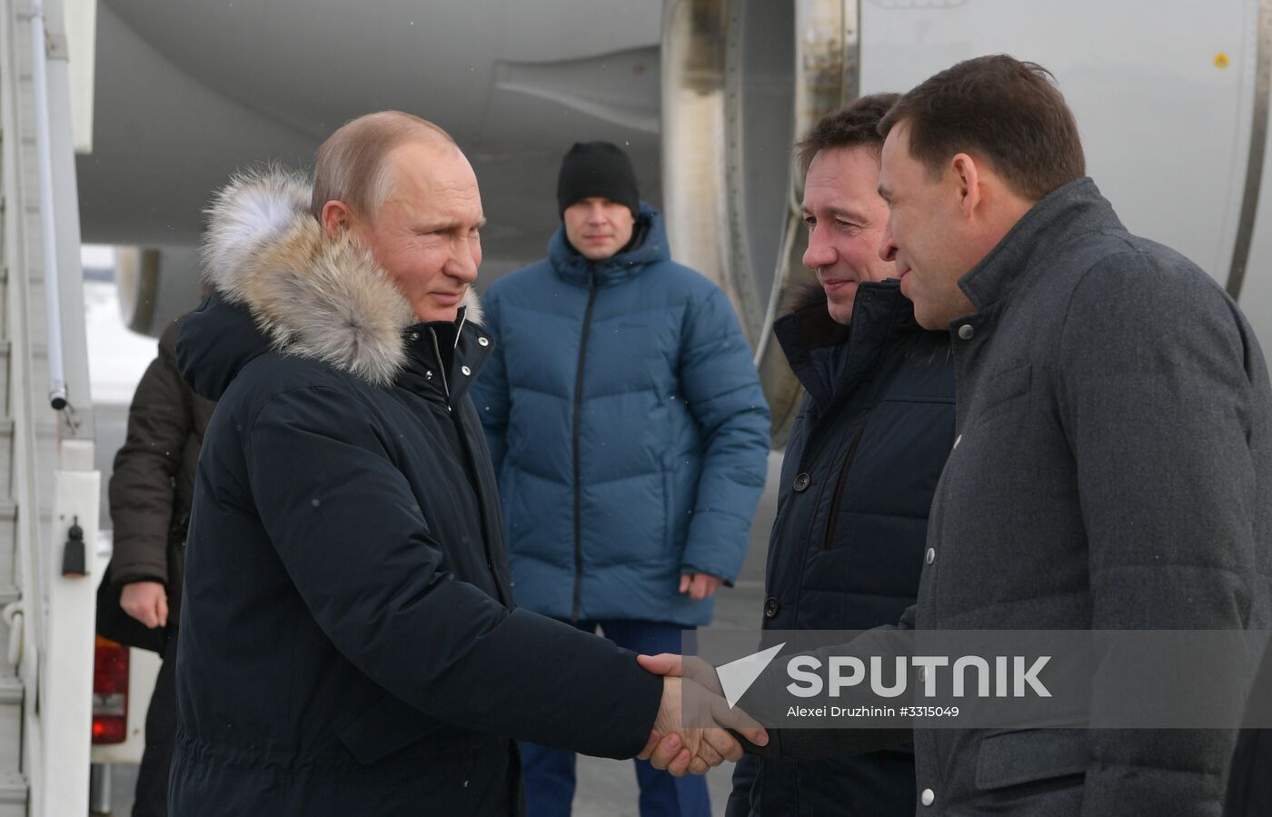 Russian President Vladimir Putin's working visit to Sverdlovsk Region