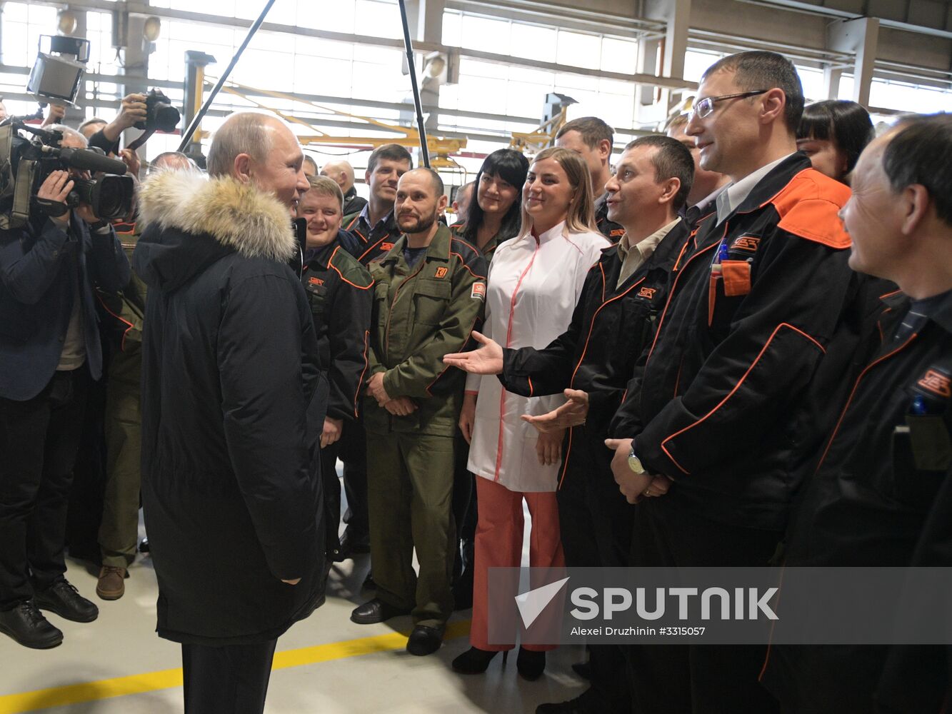 Russian President Vladimir Putin's working visit to Sverdlovsk Region