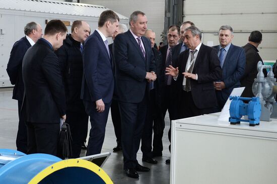 Russian Deputy Prime Minister Dmitry Rogozin visits Perm