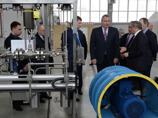 Russian Deputy Prime Minister Dmitry Rogozin visits Perm