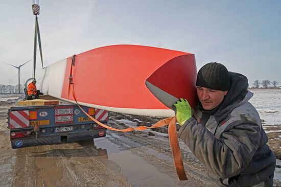 Establishing wind park in Kaliningrad Region