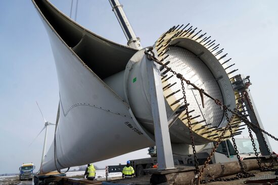 Establishing wind park in Kaliningrad Region
