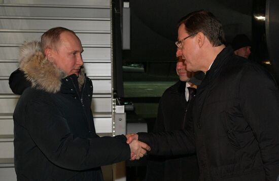 President Vladimir Putin's working visit to Samara Region