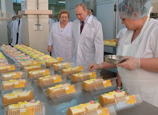 President Vladimir Putin's working visit to Samara Region