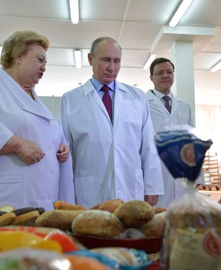 President Vladimir Putin's working visit to Samara Region