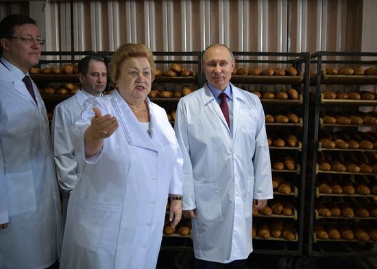President Vladimir Putin's working visit to Samara Region