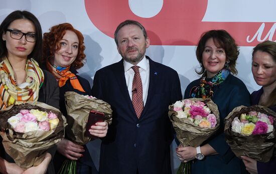 Boris Titov meets with female entrepreneurs
